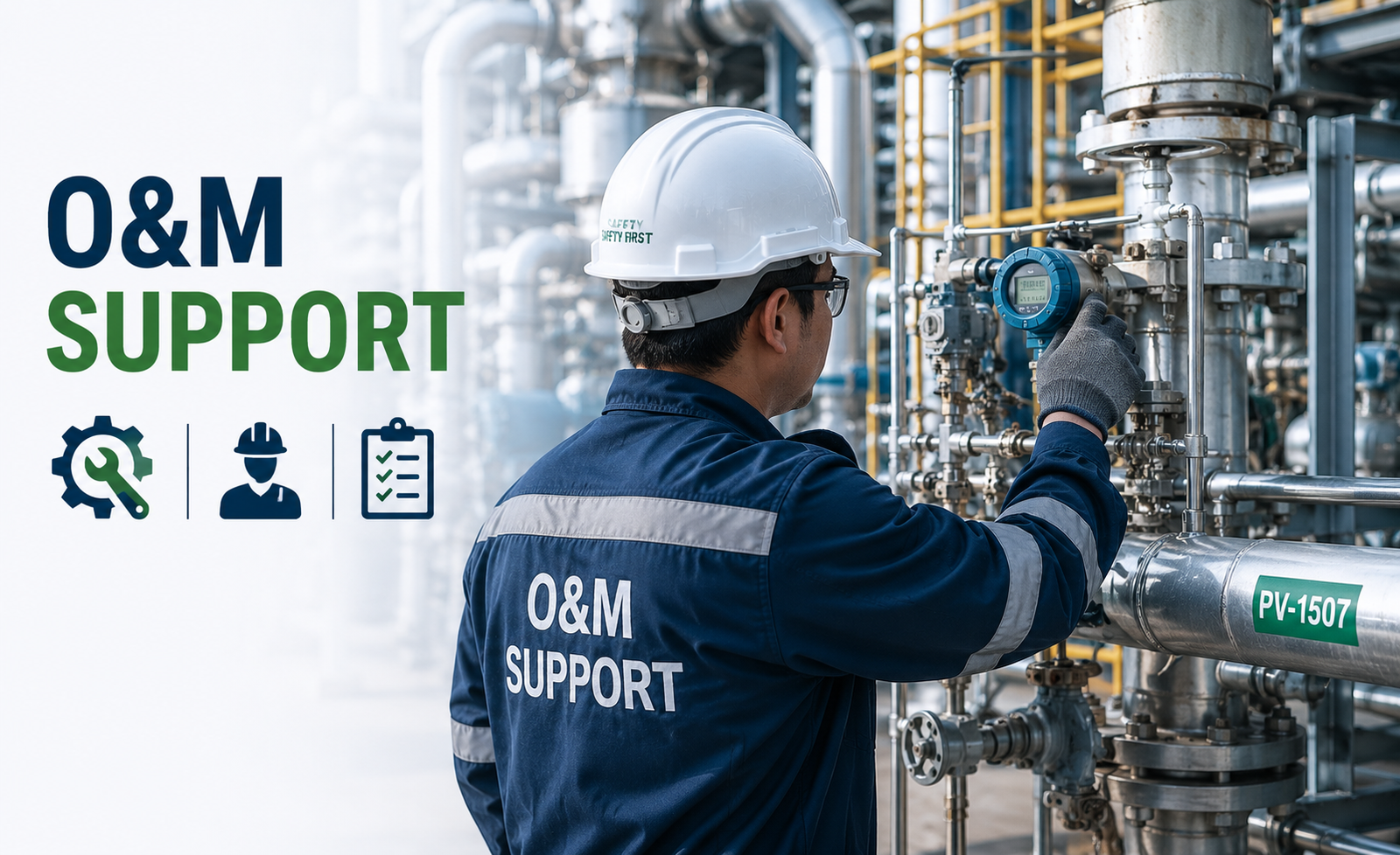 o & m support